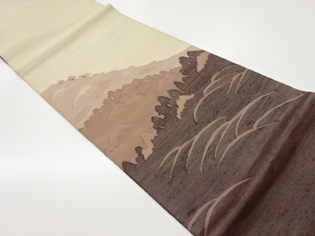 JAPANESE FUKURO OBI / TSUMUGI / MOUNTAINS